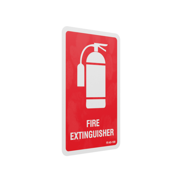 XCELR8® Fire Extinguisher Sticker